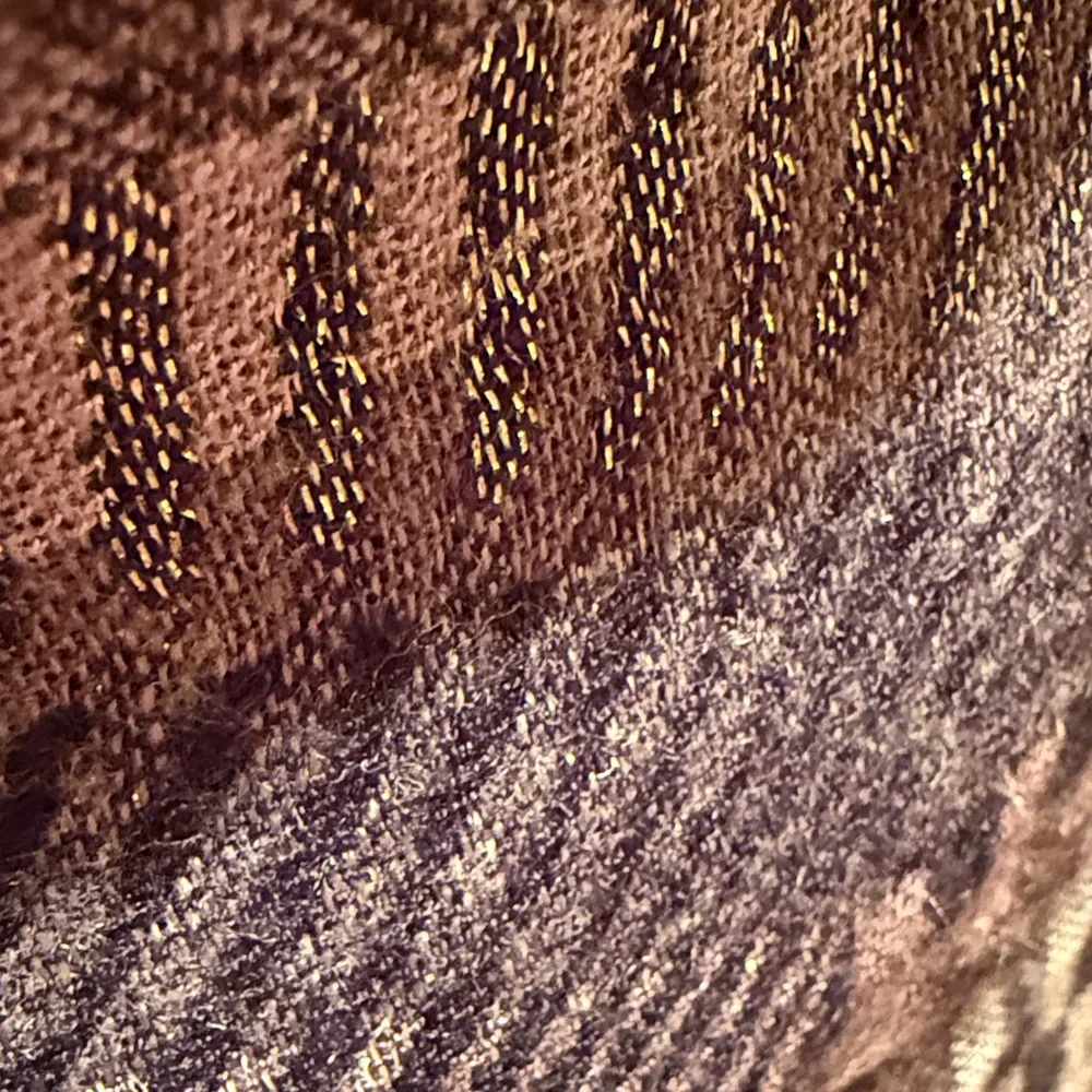 Elegant Black and Gray Patterned Shawl with Shimmer and fringe